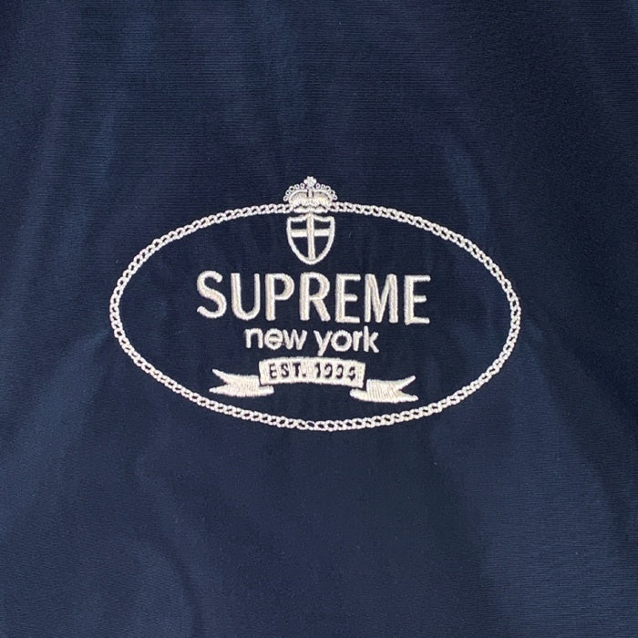 SUPREME シュプリーム 24AW Crest Coaches Jacket クレスト コーチジャケット ネイビー 刺繡 プリント Size M 福生店