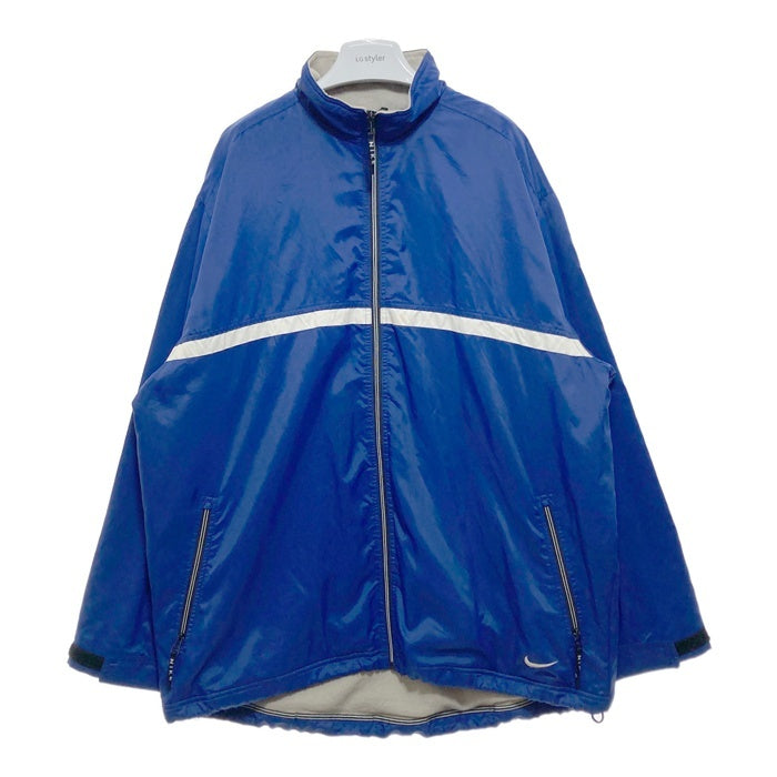 NIKE ナイキ 裏フリース フルジップジャケット ブルー sizeXL 瑞穂店