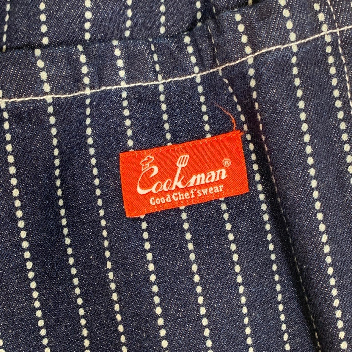 COOKMAN クックマン デニム ウォバッシュストライプ シェフパンツ インディゴ 231-23858 Size M 福生店