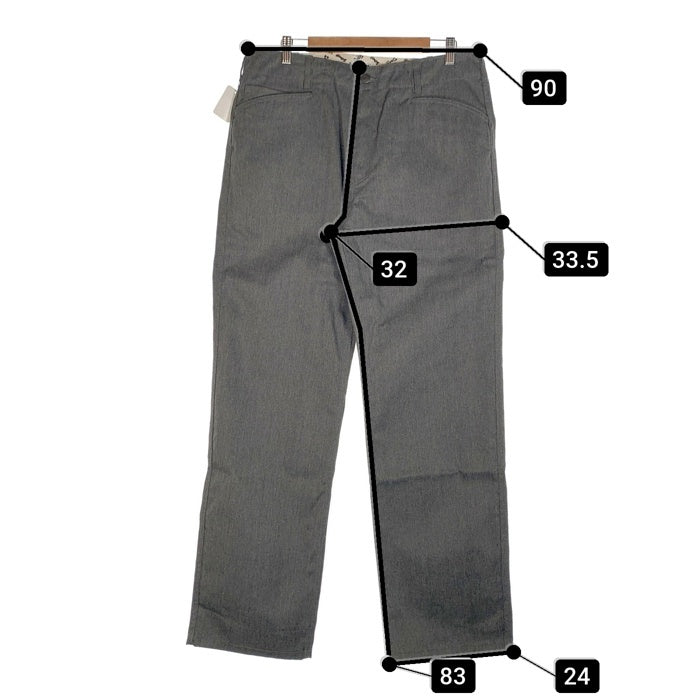 Schott ショット TC WORK PANTS チノツイル ワークパンツ グレー 3116036 Size XL 福生店