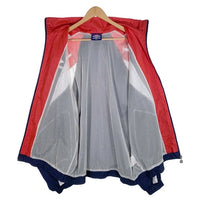 00's UMBRO アンブロ トラックジャケット ポリエステル ネイビー レッド ホワイト  Size XL 福生店