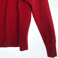 EVISU エヴィス コットン クルーネックスウェット レッド Size 44 福生店