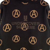 SUPREME シュプリーム 16AW UNDERCOVER アンダーカバー Anarchy Hooded Sweatshirt アナーキー プルオーバースウェットパーカー ブラック Size M 福生店