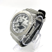 CASIO カシオ G-SHOCK デジアナ クォーツ腕時計 シルバーメタル GM-2100YM-8AJF 2025/1月購入品 福生店