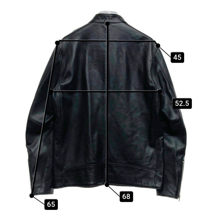 Schott ショット ラムレザー シングルライダースジャケット ブラック 3111066 Size L 瑞穂店