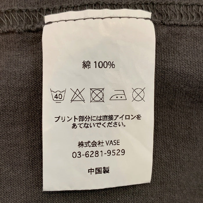 Diaspora Skateboards ディアスポラ スケートボード プリントTシャツ チャコールグレー Size L 福生店