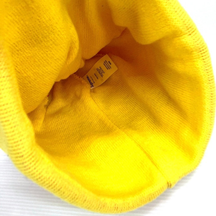 SUPREME シュプリーム 22AW Rose Beanie ローズ ビーニーキャップ ニット アクリル イエロー 瑞穂店