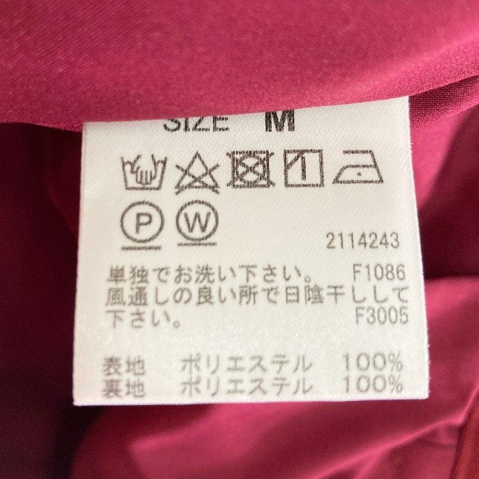 AMERI アメリヴィンテージ 2TUCKS STRAIGHT PANTS タックパンツ レッド sizeM 瑞穂店