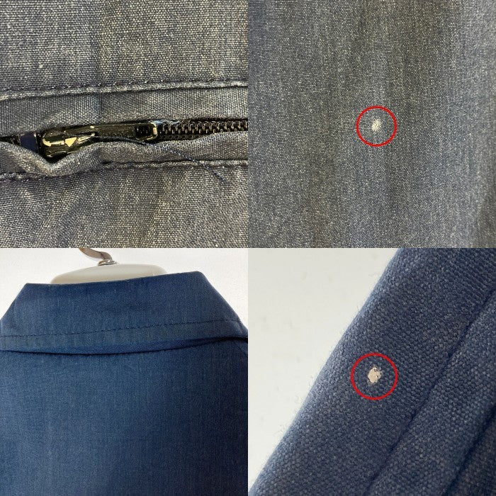 US NAVY アメリカ海軍 JACKET UTILITY MAN'S BLUE IDEALジップ ユーティリティ ワークジャケット ネイビー 瑞穂店