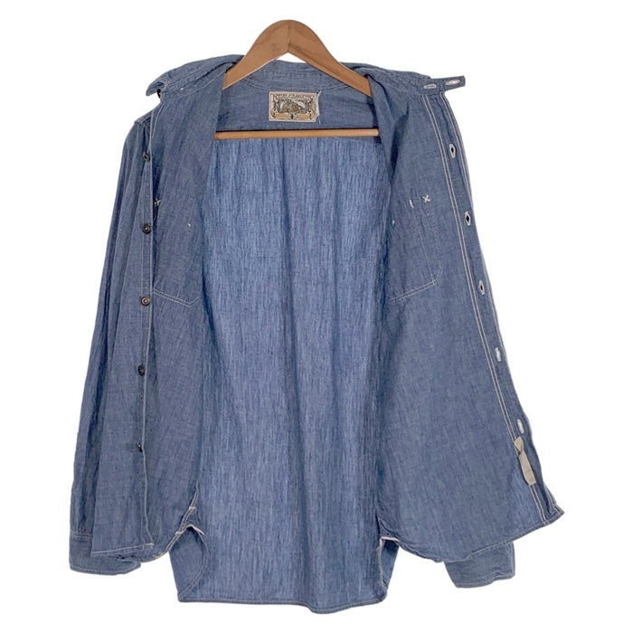 FREE WHEELERS フリーホイラーズ NEAL CASSADY シャンブレー ワークシャツ ブルー Size 16 福生店