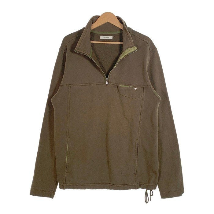 nonnative ノンネイティブ 18SS エクスプローラー ハーフジップコットンスウェット オリーブ NN-C3307 Size 2 福生店