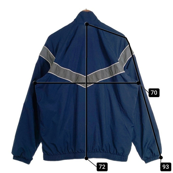U.S.ARMY U.S. AIR FORCE 米空軍 IPFU ジップアップ トレーニングジャケット ネイビー シルバー 04-23 Size MEDIUM REGULAR 福生店