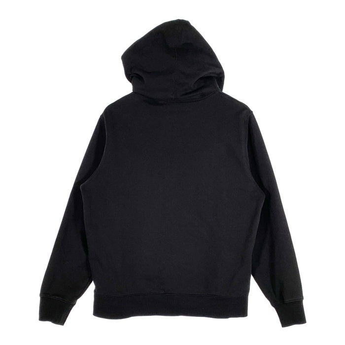 SUPREME シュプリーム 19AW LACOSTE ラコステ Logo Panel Hooded Sweatshirt ロゴパネル プルオーバースウェットパーカー ブラック Size S 福生店