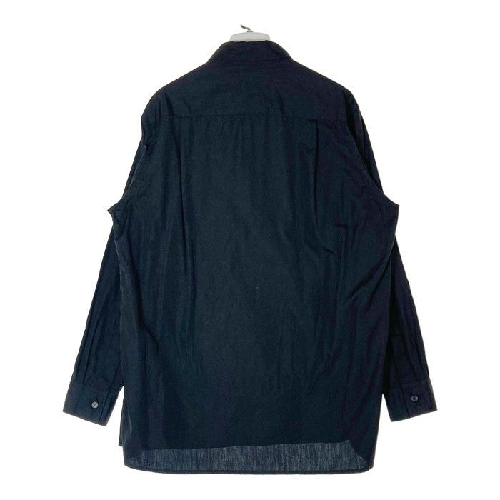 S'YTE サイト Yohji Yamamoto Planning Dept ヨウジヤマモト プランニングデプト 刺繡 ポケットシャツ ブラック size3 瑞穂店