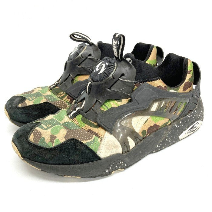 PUMA×A BATHING APE プーマ×アベイシングエイプ Disc Blaze 358846-01 スニーカー 迷彩 size26cm 瑞穂店