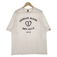 HUMAN MADE ヒューマンメイド DRY ALLS GRAPHIC プリントTシャツ ホワイト Size XL 福生店