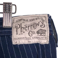 Pherrow's フェローズ ウォバッシュベイカーパンツ デニム インディゴ Lot333 Size 36 福生店