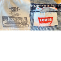 Levi's リーバイス 501 150周年モデル ダメージ・USED加工・ペンキカスタム テーパードデニムパンツ インディゴ Size 32×32 福生店