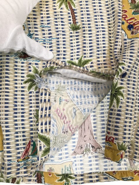 TOGA PULLA トーガ プルラ × reyn spooner レインスプーナー 18SS オープンカラーシャツ Size 48 福生店