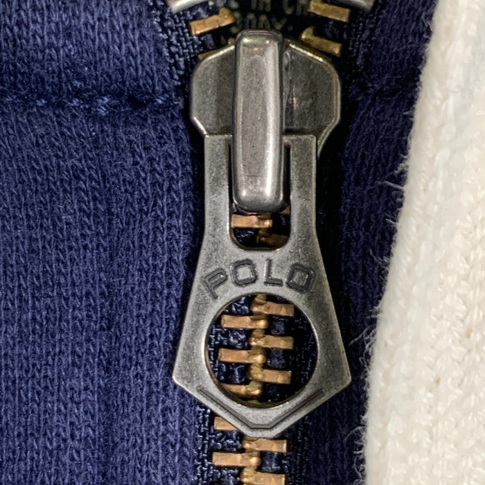 Polo By Ralph Lauren ポロラルフローレン ジップアップ フーディー スウェットパーカー ネイビー Size M 福生店