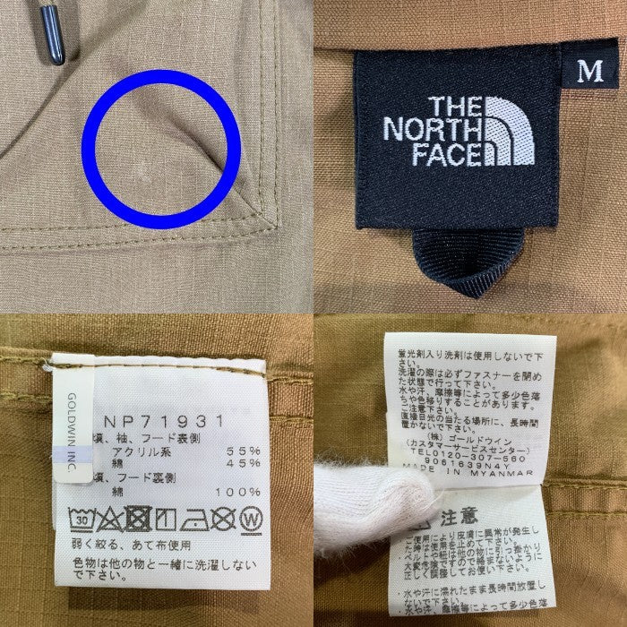 THE NORTH FACE ノースフェイス ファイヤーフライジャケット ベージュ NP71931 Size M 福生店