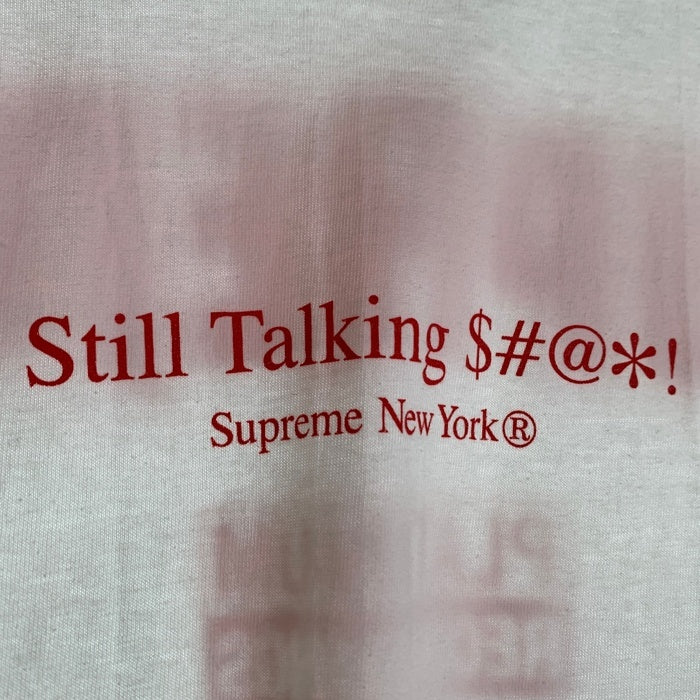 SUPREME シュプリーム 22SS Still Talking ＄#@＊! 半袖 Tシャツ ホワイト Size M 福生店