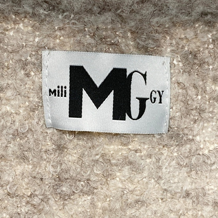 GYDA ジェイダ プリントニットカーディガン グレー sizeF 瑞穂店