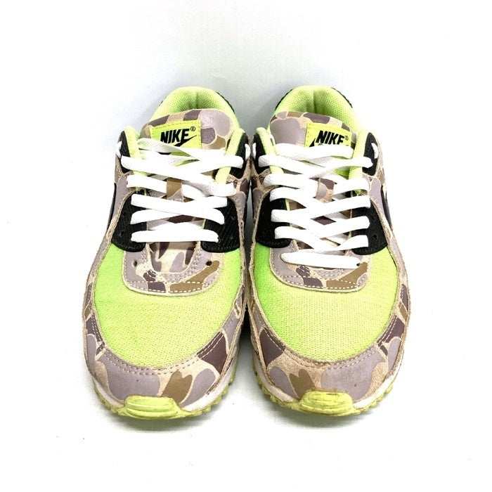 NIKE ナイキ CW4039-300 AIR MAX 90 SP エアマックス 90 ダックカモ スニーカー 蛍光グリーン size27.5cm 瑞穂店