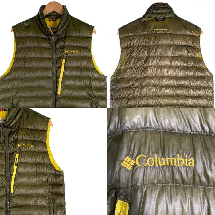 Columbia コロンビア ダウンベスト ダークグリーン 209 PM1784 Size M 福生店