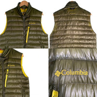 Columbia コロンビア ダウンベスト ダークグリーン 209 PM1784 Size M 福生店