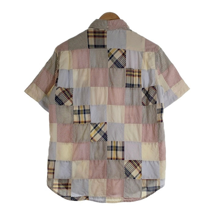 00's STUSSY ステューシー 半袖 ボタンダウンシャツ マルチカラー Size M 福生店