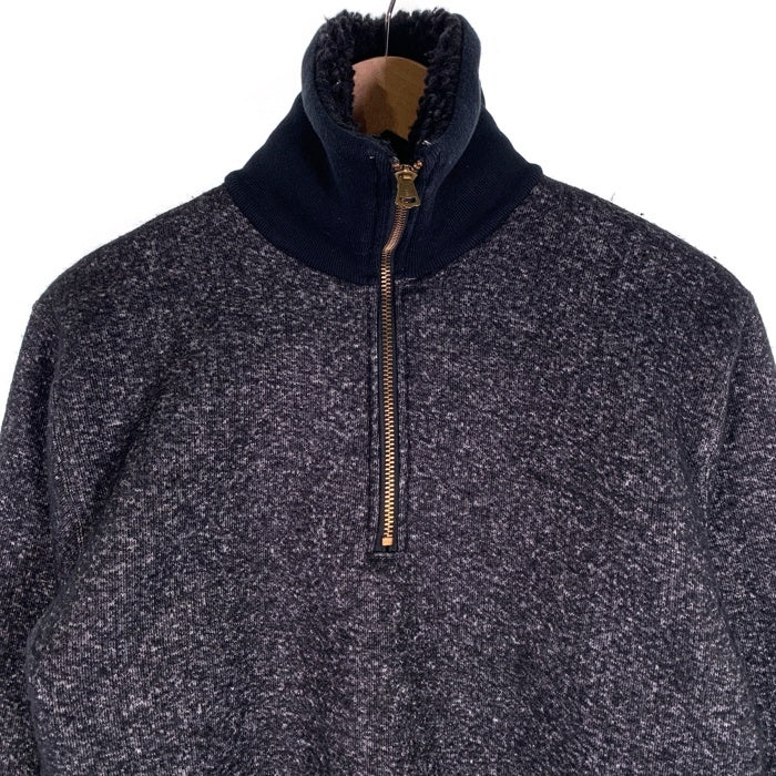 Mattson's マットソンズ FLEECE BOA HALF ZIP RACING JERSEY 裏ボア フリース ハーフジップ レーシング ジャージー スウェット ブラック チャコール Size M 福生店