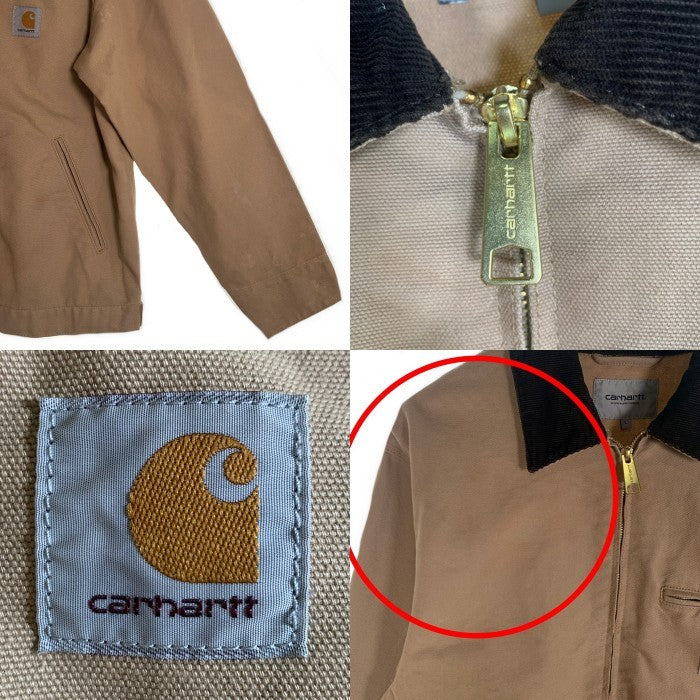 Carhartt WIP カーハートワークインプログレス DETROIT JACKET デトロイトジャケット ダック地 裏地なし ベージュ I033112.2N2 Size L 福生店