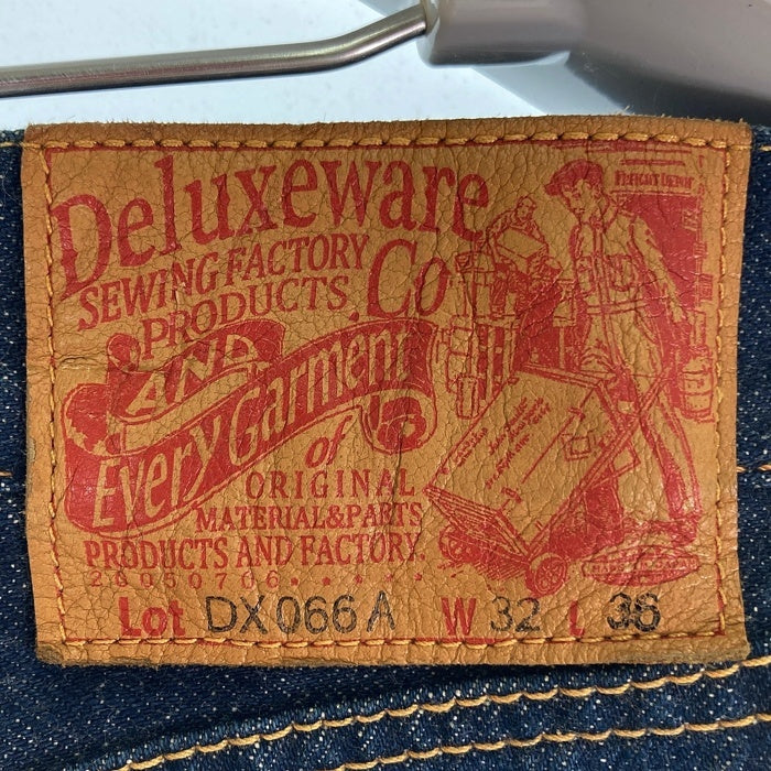Deluxeware デラックスウエア DX066A 1940s ORIGINAL PIPED STRAIGHT デニムパンツ インディゴ size32 瑞穂店