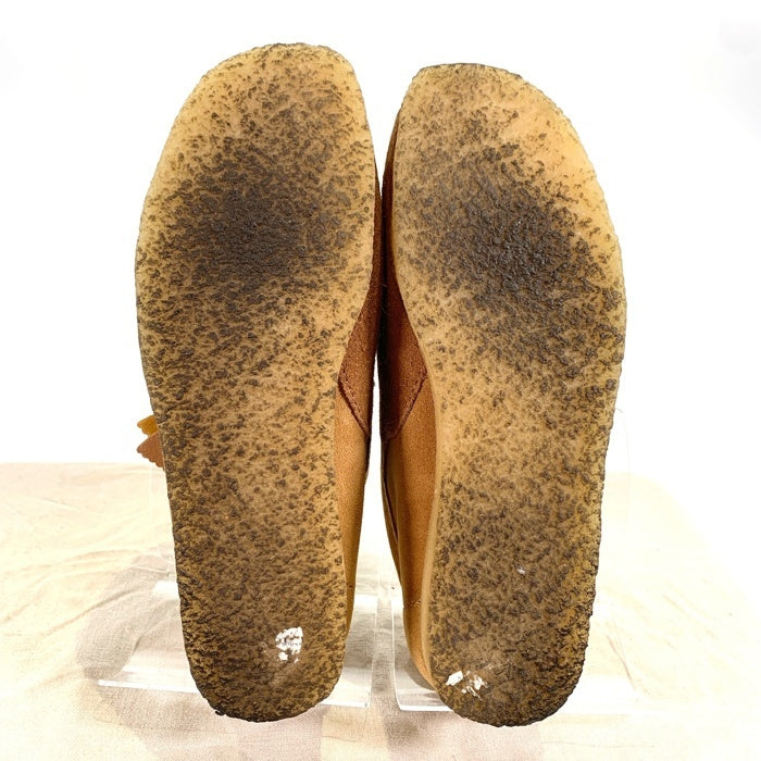 Clarks クラークス Wallabee ワラビー Tan Combi スウェードブーツ ベージュ ブラウン 切替 11826 Size UK7 (25.5-26cm) 福生店
