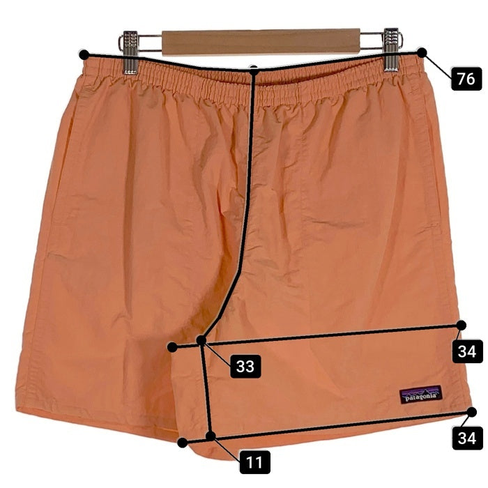 patagonia パタゴニア Baggies Shorts バギーズショーツ ショートパンツ オレンジ STY57022SP22 Size L 福生店