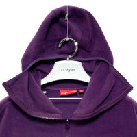 SUPREME シュプリーム 23AW Polartec Facemask Half Zip Pullover ポーラテック フェイスマスク ハーフジップ プルオーバー パープル Size L 瑞穂店