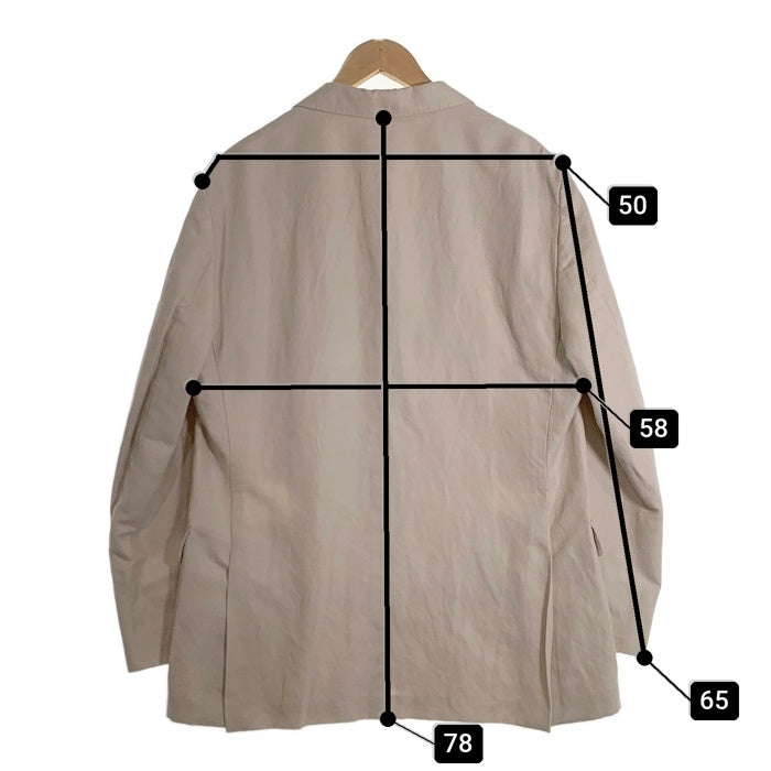 Brooks Brothers ブルックスブラザーズ リネン コットン 3B テーラードジャケット オフホワイト Size L 福生店