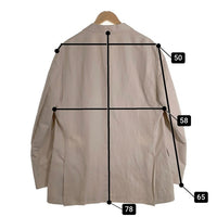 Brooks Brothers ブルックスブラザーズ リネン コットン 3B テーラードジャケット オフホワイト Size L 福生店