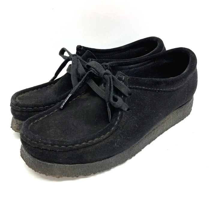 Clarks クラークス 26773 WALLABE ワラビーブーツ ブラック size23cm 瑞穂店