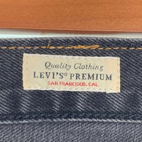 Levi's リーバイス 567 STAY LOOSE FLARE デニムパンツ ブラック A4718-0002 Size W28 L30 福生店