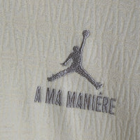 JORDAN BRAND ジョーダンブランド アママニエール JACQUARD HOODIE ジャカードフーディ プルオーバーパーカー ナチュラル DV7455-113 Size XL 福生店