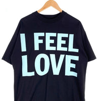 HONEY FUCKING DIJON ハニーファッキングディジョン I FEEL LOVE プリントTシャツ ブラック Size L 福生店