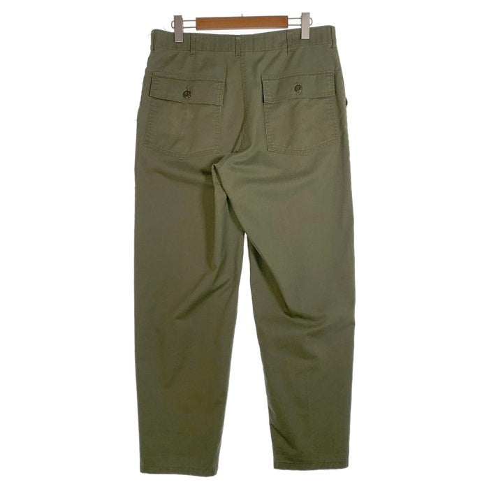 80`s U.S. ARMY 米軍 ベイカーパンツ ミリタリー オリーブ 8405-00-610-2696 SERVAL オフセット Size 38×31 福生店
