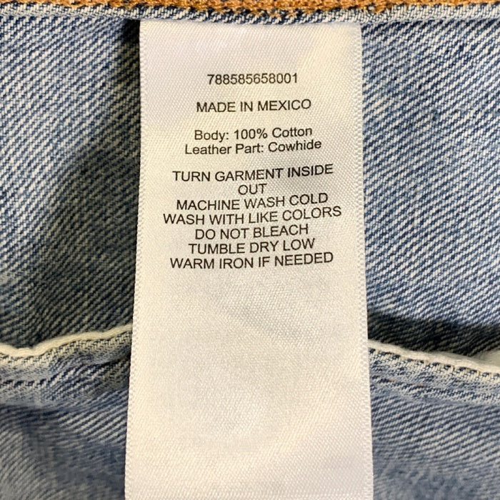 DENIM&SUPPLY RALPH LAUREN デニム&サプライ ラルフローレン デニムトラッカージャケット USED/ペンキ加工 インディゴ Size L 福生店