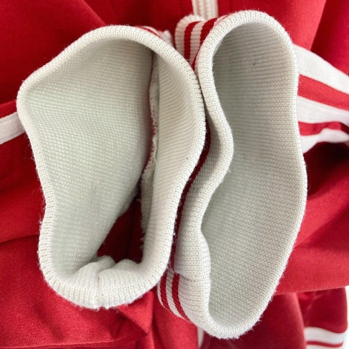 adidas アディダス ジャージ トラックジャケット  LIVERPOOL リヴァプール 3ライン 刺繍 レッド sizeO 瑞穂店