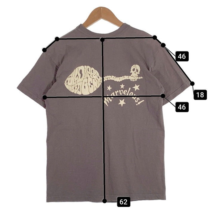 BOOTLEGGERS ブートレガース IT'S BEEN プリントTシャツ チャコールグレー Size M 福生店
