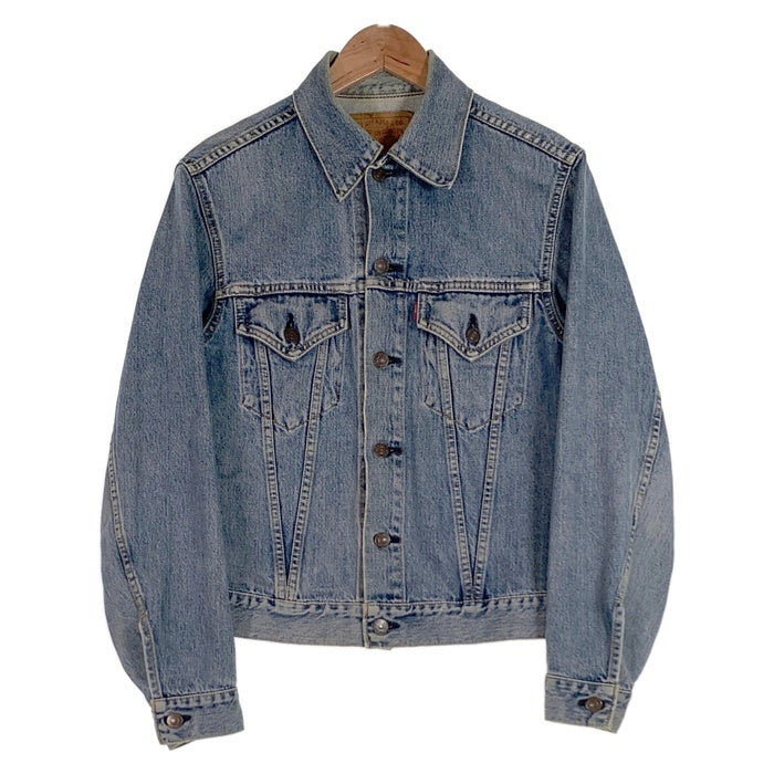 90's LEVI'S リーバイス 71557-0208 デニムトラッカージャケット インディゴ BIG E復刻 日本製 93年 Size 38 福生店