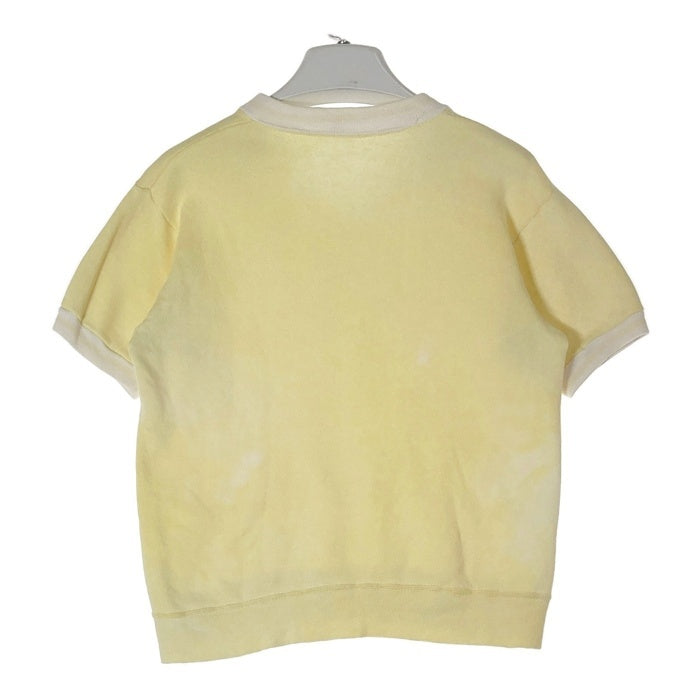 Champion チャンピオン 60's C中ランタグ Vネック 半袖スウェットシャツ イエロー sizeS 瑞穂店