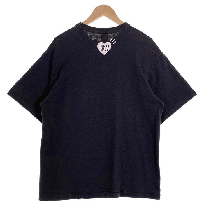 HUMAN MADE ヒューマンメイド 22AW GRAPHIC T-SHIRT #01 グラフィック 半袖 Tシャツ ブラック Size XL 福生店